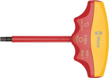 004981 - Torque Screwdriver Hex 5mm Drive 5 Nm Torque 138mm Length