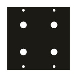 1/4" HOLE X 4, UCP MODULE