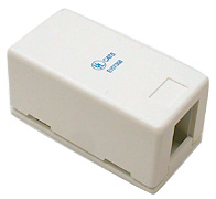 100-411 - RJ45 Box - Surface Mount Single