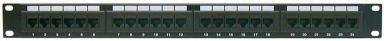 100-624 - 19" CAT5E 24 Outlets, 1.75" H