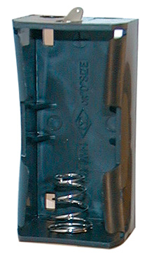 150-110 - D Battery Holder - 1 Cell, Solder Terminals