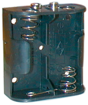 150-220 - C Battery Holder - 2 Cells, 9V Snap