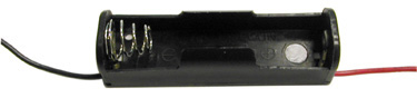 150-310W - AA Battery Holder - 1 Cell, Wire Leads