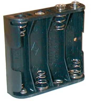 150-340 - AA Battery Holder - 4 Cells, 9V Snap