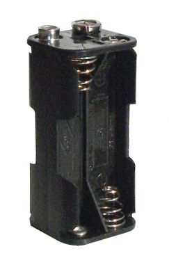 150-442A - AAA Battery Holder - 4 Cells, 9V Snap