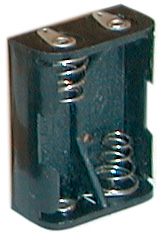 150-520 - N Battery Cell Holder - 2 Cells, Solder Terminals