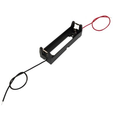 150-8650W - 18650 Battery Holder - 1 Cell, Wire Leads