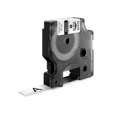 RHINO Label Heat Shrink Tube 1/2" (12mm) 5' White