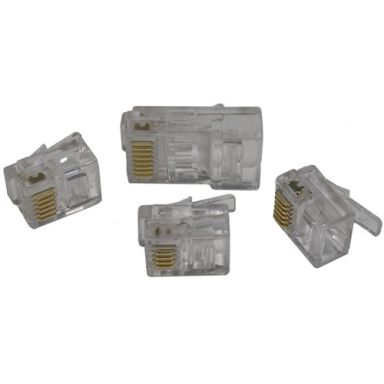 Modular Telephone Plugs (for solid round wire 6U" AU) 8P/8C