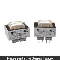 Power Transformer,  162 Series, Low Voltage,  P.C Board Mount, Low Profile,  16V C.T. @ .07A