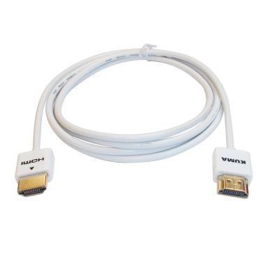 214-4401 - Ultra Slim High Speed HDMI Cable with Ethernet, M-M, 1m