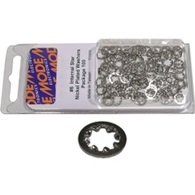 Nickel Plated Internal Star Lockwasher (Metric) 3mm Size