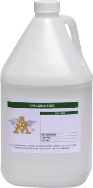 AIM SOLDER NC264-5 High Solids / Alcohol-Based No CLean Liquid Flux - 1 Gallon