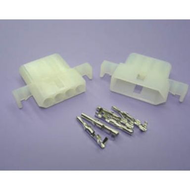 Contact Connector 4 Position 9A, 0.93", 250V