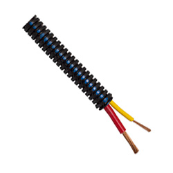 1" Flame Retardant Polypropylene V2 Convoluted Split Loom