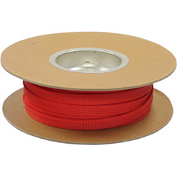 3/8" Red Expandable Braided Loom