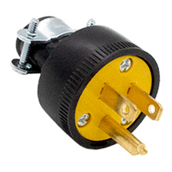 Industrial Grade Black Electrical Plugs