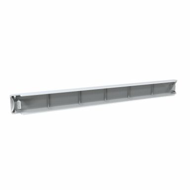 1U Snap-In Blank 19" Plastic Rack Panel, White - 1 pk