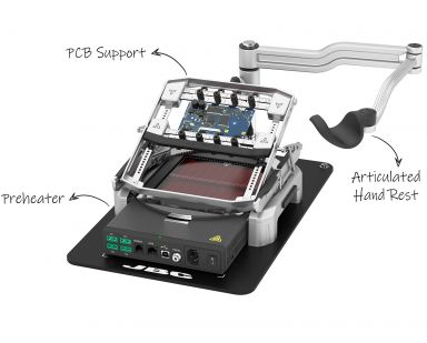 Multiaxis Rework Bench , 230 V, for PCBs up to 13 x 13 / 5 x 5"