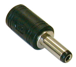 310-525 - Coaxial Power Plug Adapter - 2.1 x 5.5mm Jack - 2.5 x 5.5mm Plug