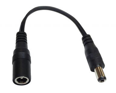 310-613 - Coaxial Power Plug Adapter - 2.1 x 5.5mm Jack - 1.3 x 3.5mm Plug