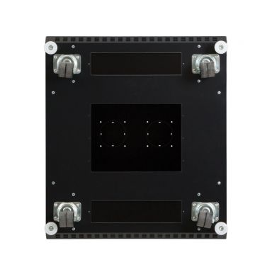 27U LINIER Server Cabinet - Glass/Solid Doors - 24" Depth