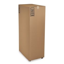 42U LINIER Server Cabinet - Glass/Glass Doors - 36" Depth