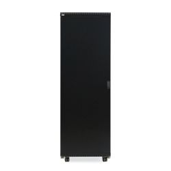 37U LINIER Server Cabinet - Solid/Solid Doors - 24" Depth