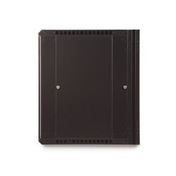 15U LINIER Swing-Out Wall Mount Cabinet - Solid Door