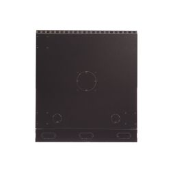 9U LINIER Swing-Out Wall Mount Cabinet - Vented Door