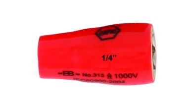Insulated Socket 1/4" Drive 12mm