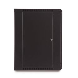 15U LINIER Fixed Wall Mount Cabinet - Solid Door