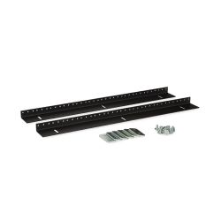12U LINIER Wall Mount Vertical Rail Kit - 10-32 Tapped