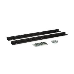 15U LINIER Wall Mount Vertical Rail Kit - 10-32 Tapped