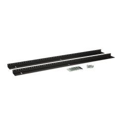 18U LINIER Wall Mount Vertical Rail Kit - 10-32 Tapped
