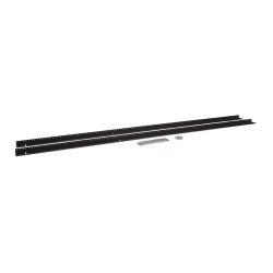 37U LINIER Server Cabinet Vertical Rail Kit - 10-32 Tapped