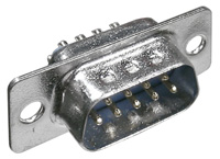 Male Solder D-Sub Connectors 15-Position