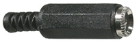 DC Power Jack 2.1mm Rating: 2A @ 16VDC