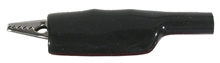 51mm Insulated Alligator Clip Black
