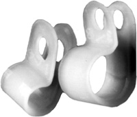 Nylon Cable Clamps 1/8" Diameter