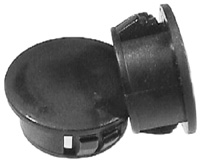 94V-2 Black Nylon Hole Plugs for 3/8" Hole
