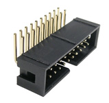 Right Angle PC Box Connector 40-Position