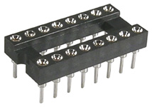 Machined Contact I.C. Socket 8-position