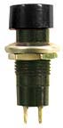 456-601 - Push Button Switch - SPST 3A ON-OFF, Black round cap