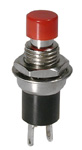 Push Button Switch SPST On-(Off) N/C Red Button 1A @ 125VAC
