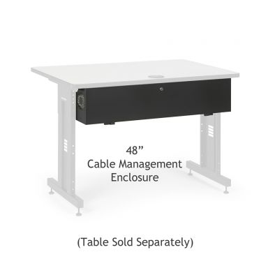 Advanced Classroom Training-Table-48-inch-Cable-Tray-Kit