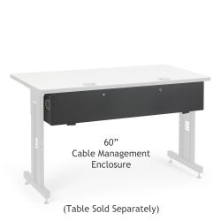 Advanced Classroom Training-Table-60-inch-Cable-Tray-Kit