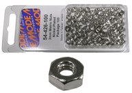Nickel Plated Nuts (Metric) 4mm Size