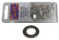Nickel Plated Flat Washers (Metric) 4mm Size