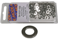 Nickel Plated Flat Washers (UNC) Size #10